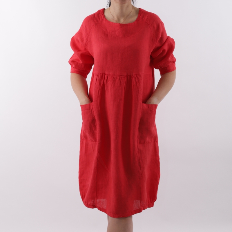 Linane kleit Matilda punane e.JPG