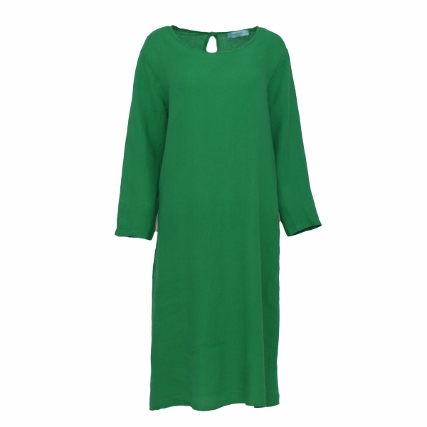 Marisol linane kleit "Ada" roheline