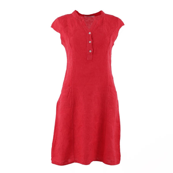 Marisol linane kleit "Irene" punane