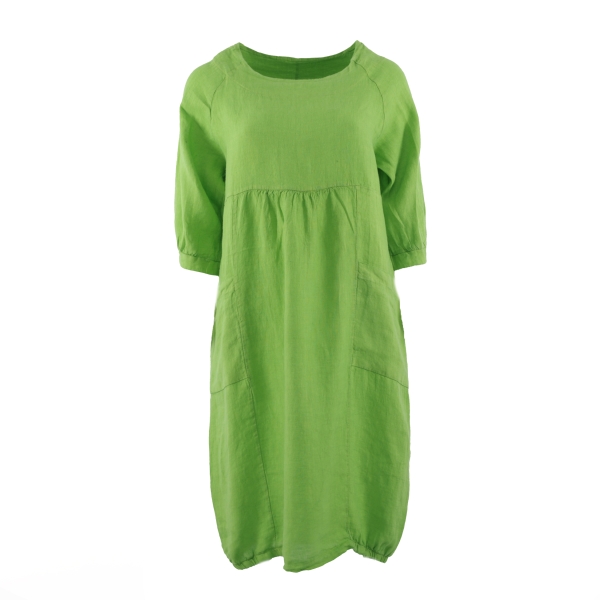 Marisol linane kleit "Matilda" roheline